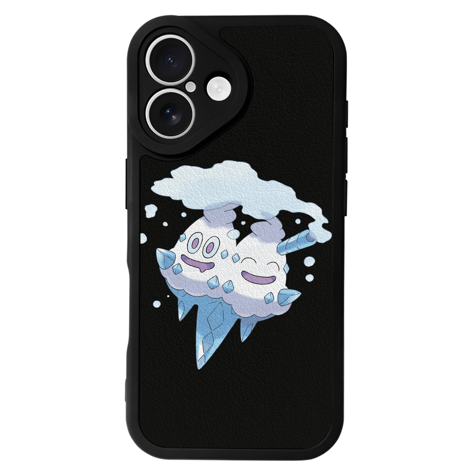 （画像用） ポケットモンスター Pokémon 【iPhone 16シリーズ対応】シリコンスマホケース（レザー調） 材質：シリコン